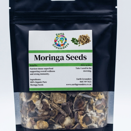 Earth Grounders Organic Moringa Seeds (50g) – Pure & Potent