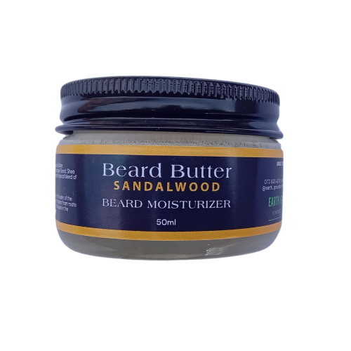Earth Grounders Sandalwood Beard Butter – Deep Hydration & Softness