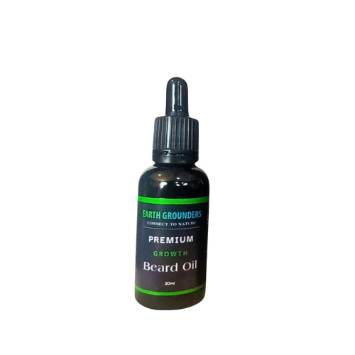 Earth Grounders Peppermint & Rosemary Beard Oil – Growth & Shine