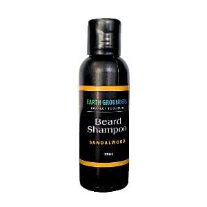 Earth Grounders Sandalwood Beard Shampoo – Gentle Cleanse & Wooded Aroma