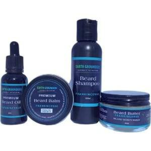 Earth Grounders Frankincense Beard Kit – The Complete Healing Collection