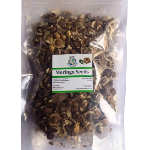 Earth Grounders Organic Moringa Seeds (100g) – Pure & Potent